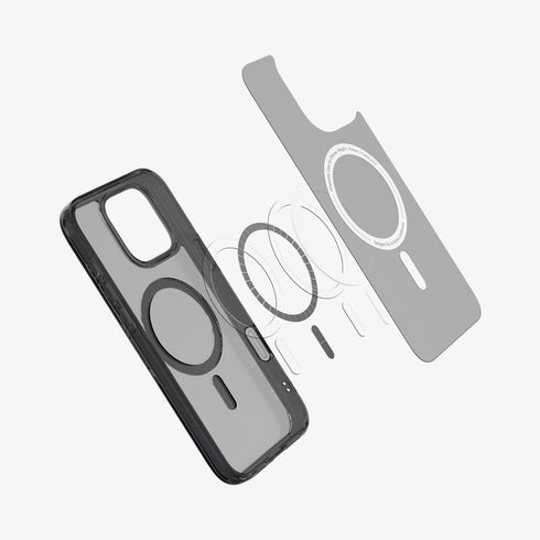 כיסוי לסדרת iPhone 16 מבית Spigen Ultra Hybrid T (MagFit + שליטה במצלמה)